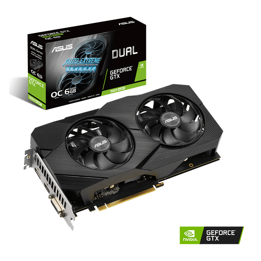 ASUS DUAL-GTX1660S-O6G-EVO — Close-up 4