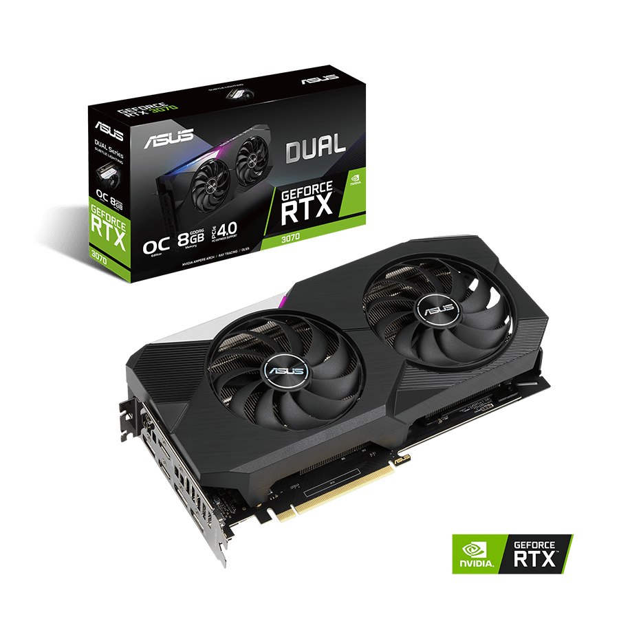 ASUS DUAL-RTX-GTX 3070-O8G — Close-up 5