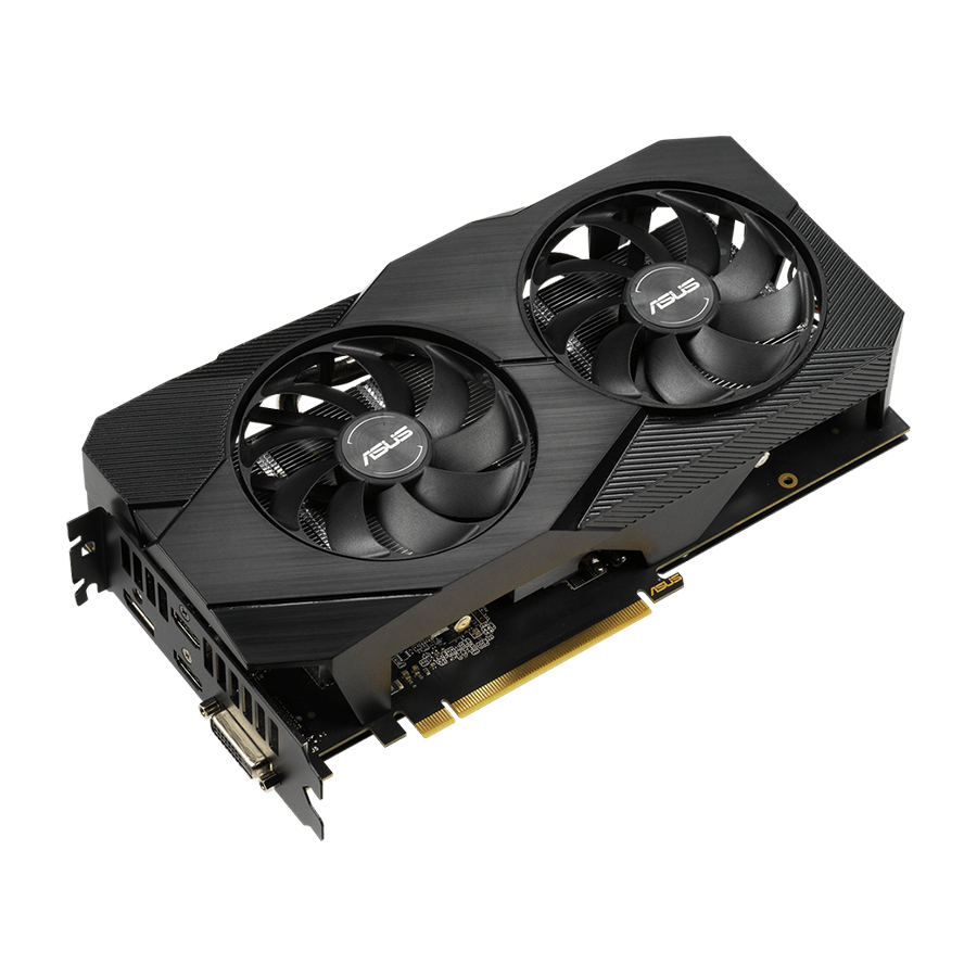 ASUS DUAL-RTX2060-O6G-EVO — Close-up 1