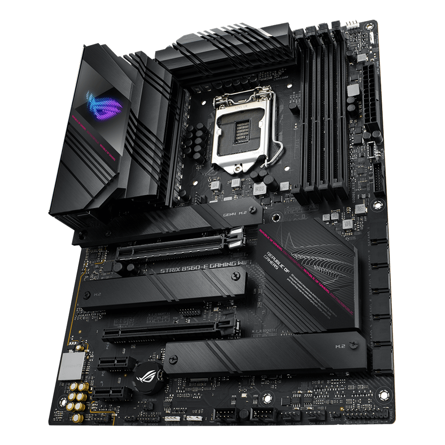 مادربرد ایسوس ROG STRIX B560-E GAMING WIFI — نمای نزدیک 1