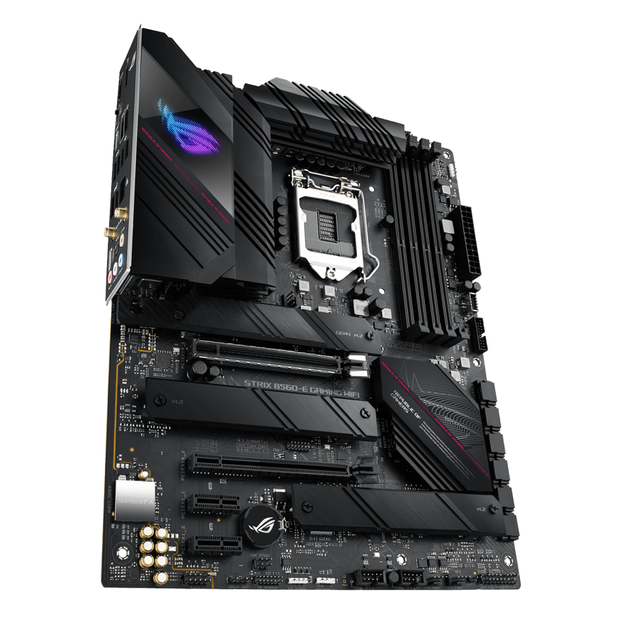 مادربرد ایسوس ROG STRIX B560-E GAMING WIFI — نمای نزدیک 3