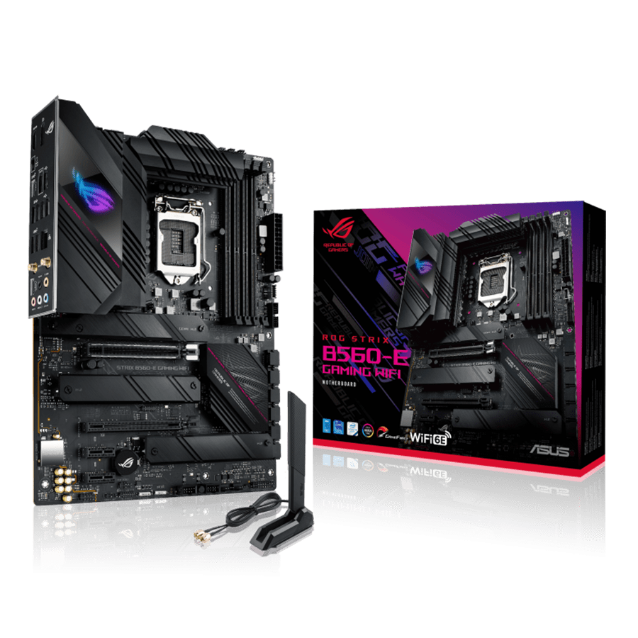 مادربرد ایسوس ROG STRIX B560-E GAMING WIFI — نمای نزدیک 5