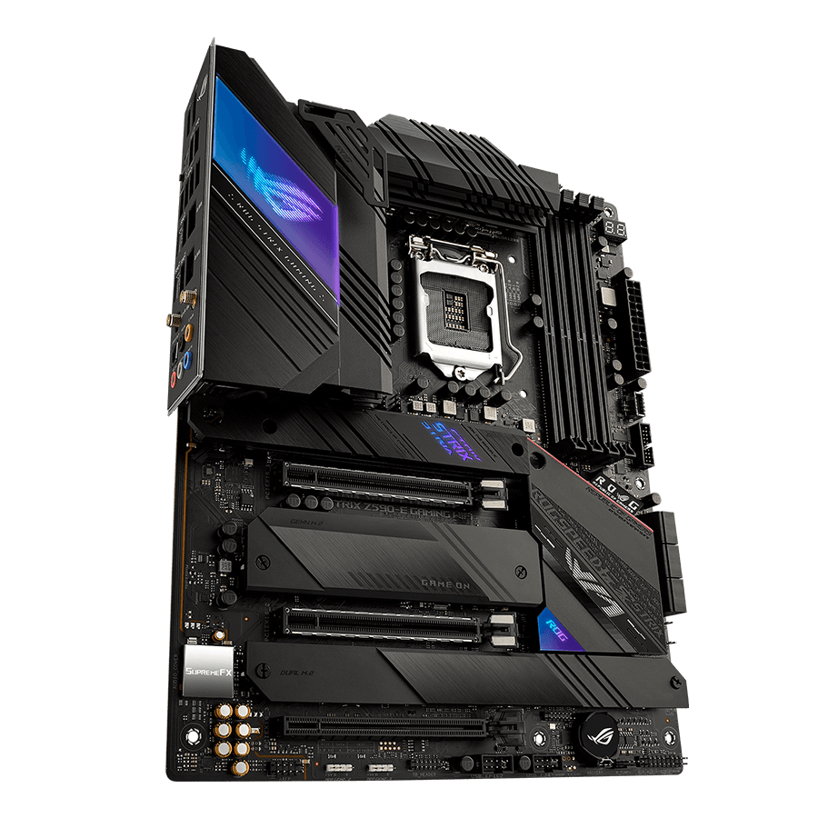 ASUS ROG STRIX Z590-E GAMING WIFI — Close-up 2