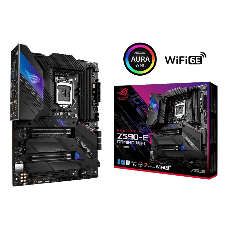 ASUS ROG STRIX Z590-E GAMING WIFI — Close-up 7