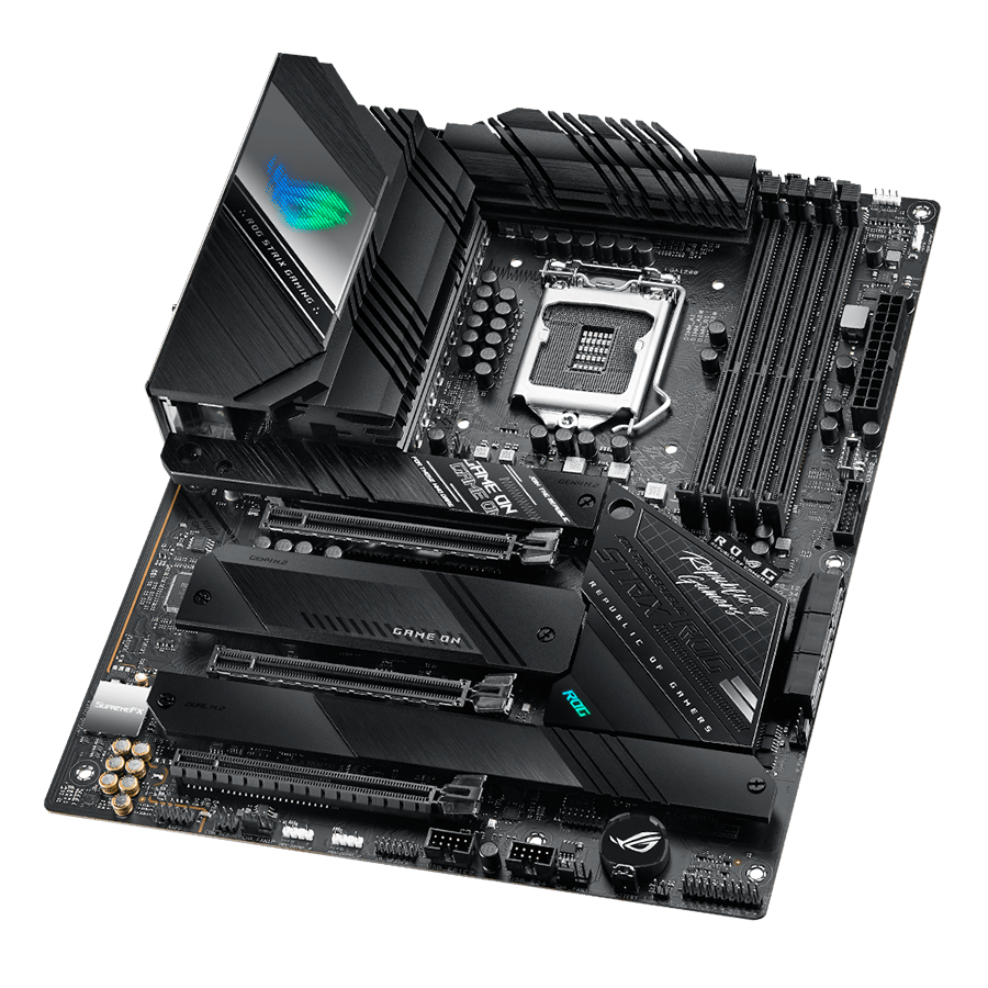مادربرد ایسوس ROG STRIX Z590-F GAMING WIFI — نمای نزدیک 1