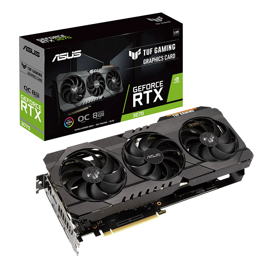 ASUS TUF Gaming GeForce RTX™ 3070 V2 OC Edition — Close-up 5