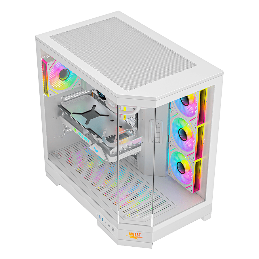 Awest Gaming Case GT-AQ1-MW — Close-up 2