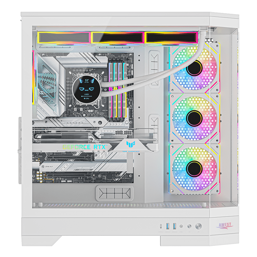 Awest Gaming Case GT-AQ1-MW — Close-up 4