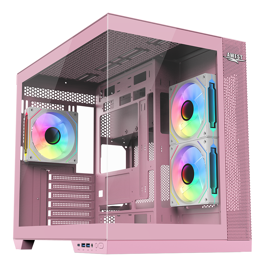 کیس گیمینگ اوست GT-AQ12-MP — نمای نزدیک 1