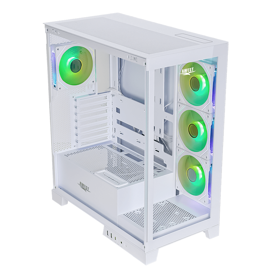 Awest Gaming Case GT-AQ16-MW — Close-up 1