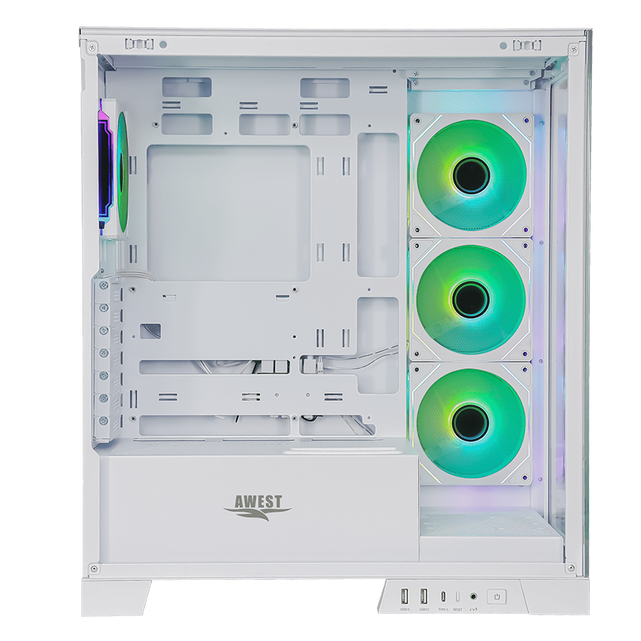 Awest Gaming Case GT-AQ16-MW — Close-up 2