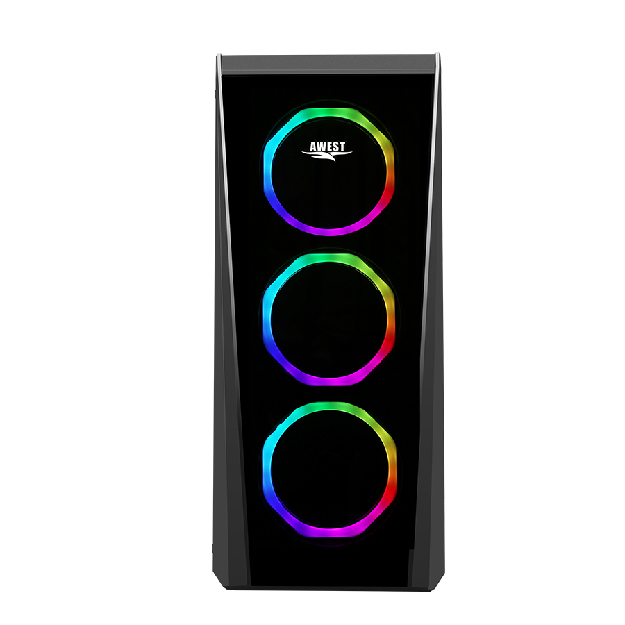 AWEST CASE GT-AV01-BG ARGB — Close-up 1