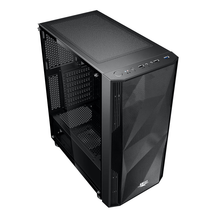 کیس گیمینگ اوست GT-AV02-M — نمای نزدیک 2