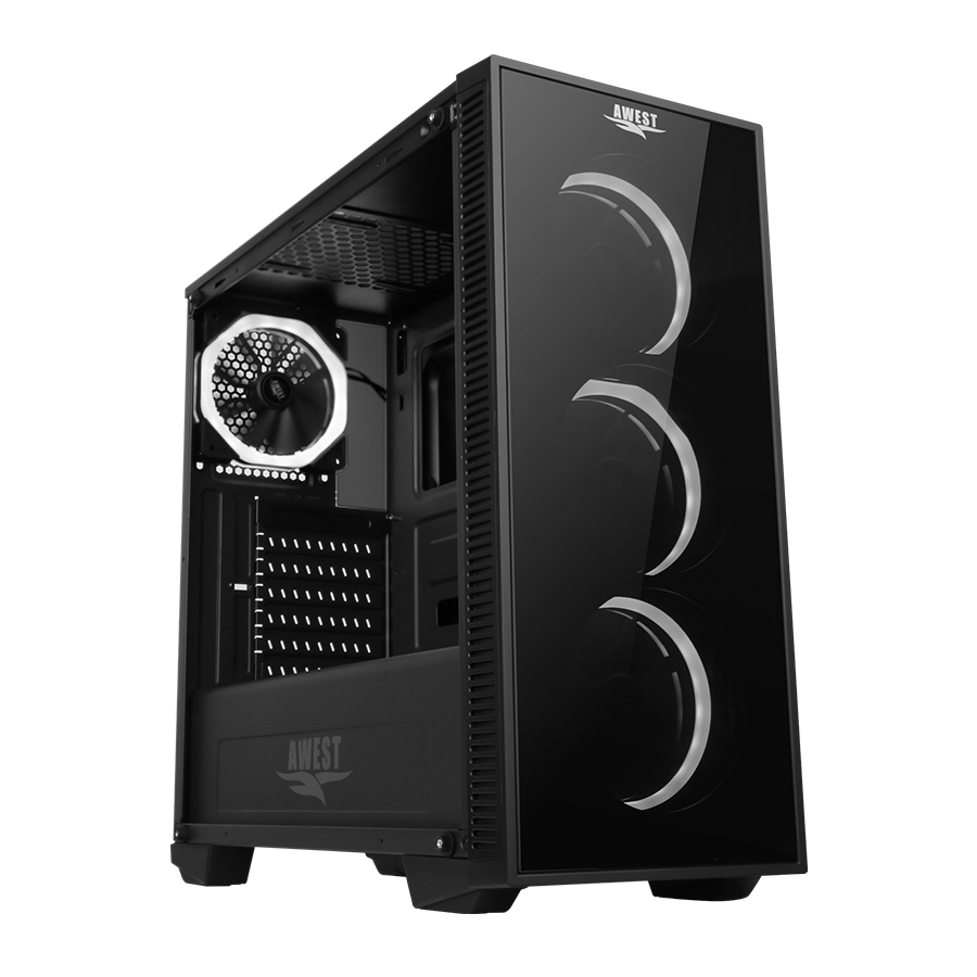 AWEST CASE GT-AV06-BG ARGB — Close-up 3