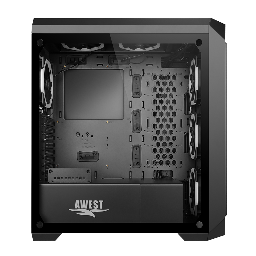 AWEST CASE GT-AV09-BG ARGB — Close-up 3