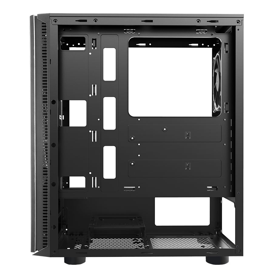 کیس گیمینگ اوست GT-AV11-BG — نمای نزدیک 5