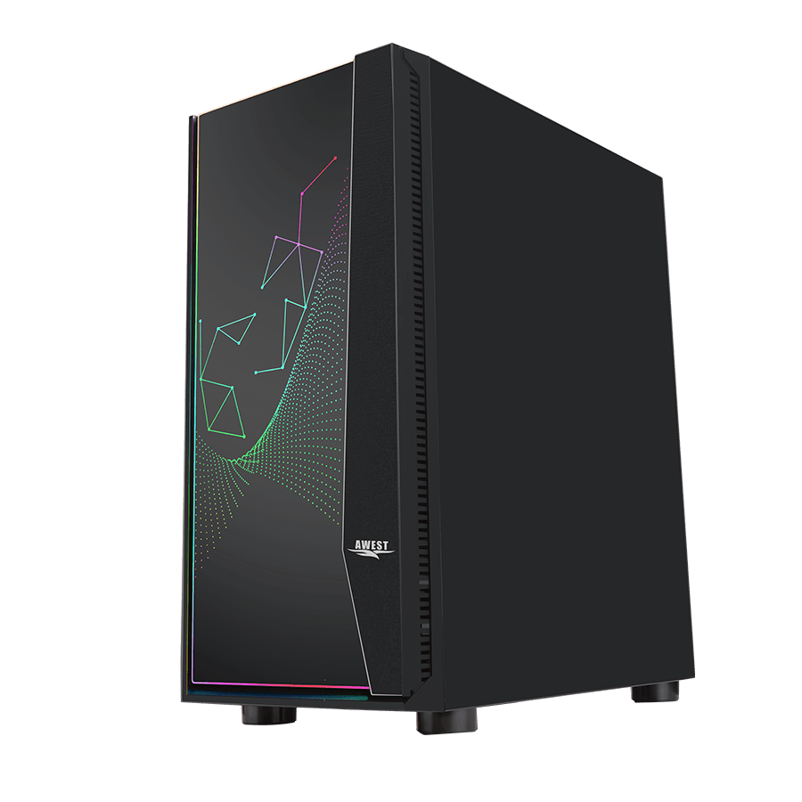 کیس گیمینگ اوست GT-AV11-BG — نمای نزدیک 6