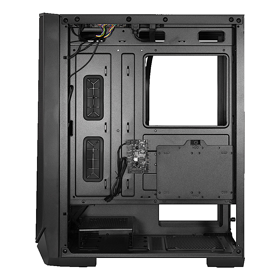 کیس گیمینگ اوست GT-AV200-MB — نمای نزدیک 6