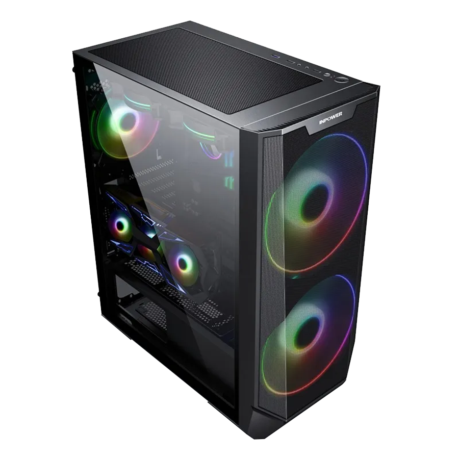 کیس گیمینگ اوست GT-AV200-MB — نمای نزدیک 7