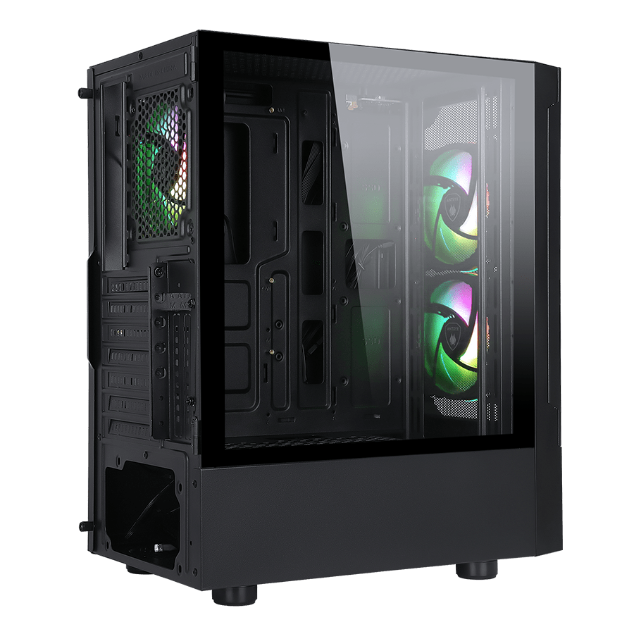 کیس گیمینگ اوست GT-AV201-MB Plus — نمای نزدیک 5