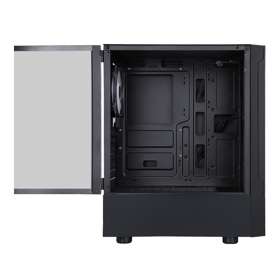 کیس گیمینگ اوست GT-AV201-MB Plus — نمای نزدیک 7