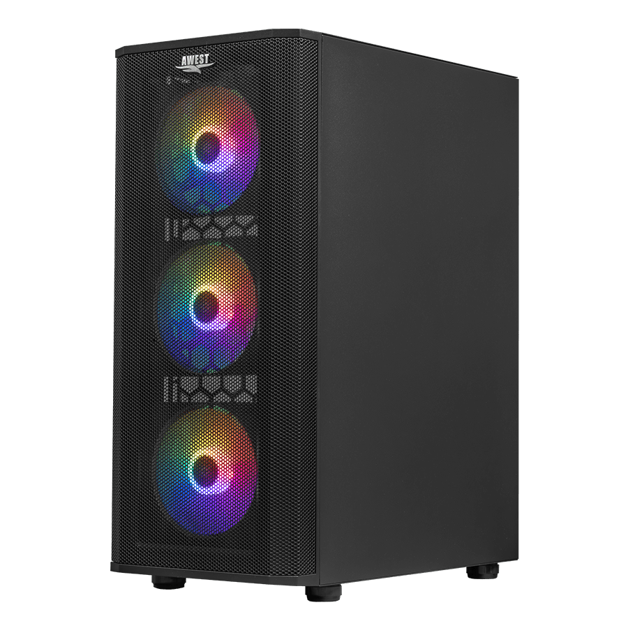 کیس گیمینگ اوست GT-AV300-MB — نمای نزدیک 2