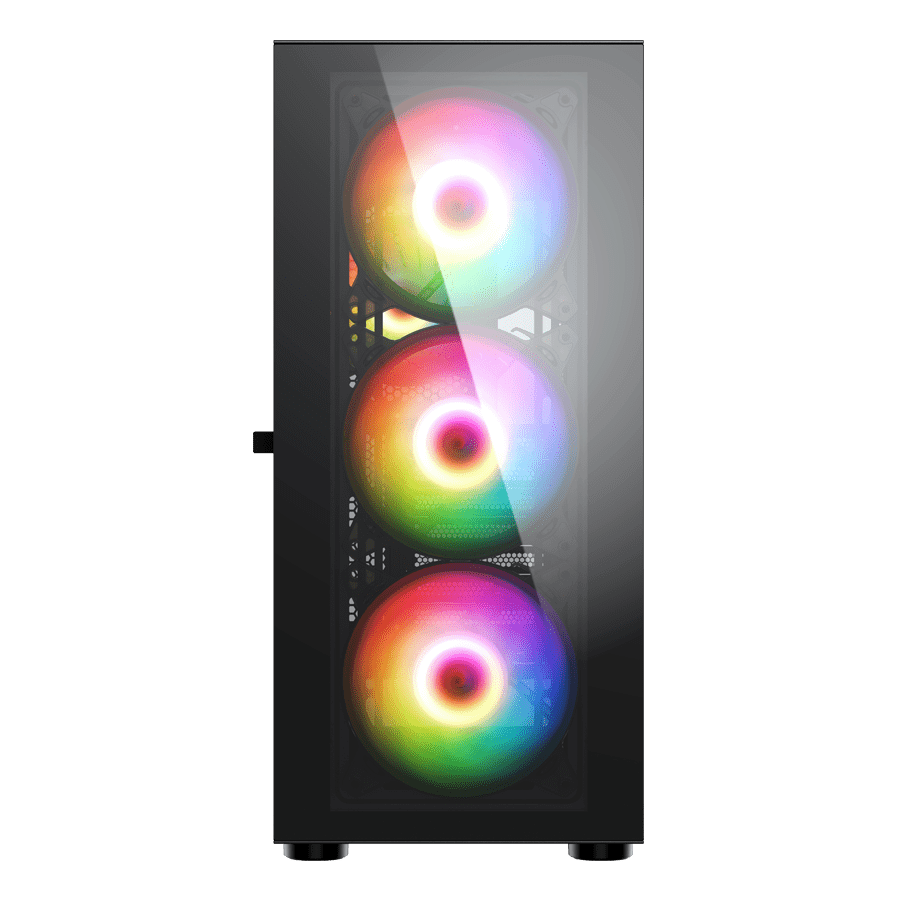 کیس گیمینگ اوست GT-AV301-MB — نمای نزدیک 1