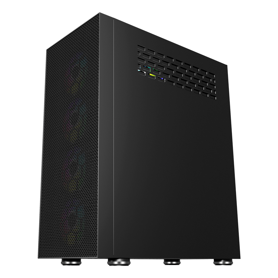 کیس گیمینگ اوست GT-AV402-FB — نمای نزدیک 1
