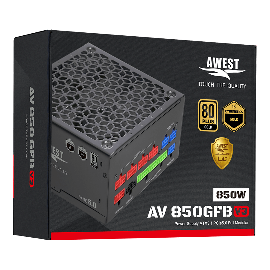 منبع تغذیه اوست AV850-GFB V3