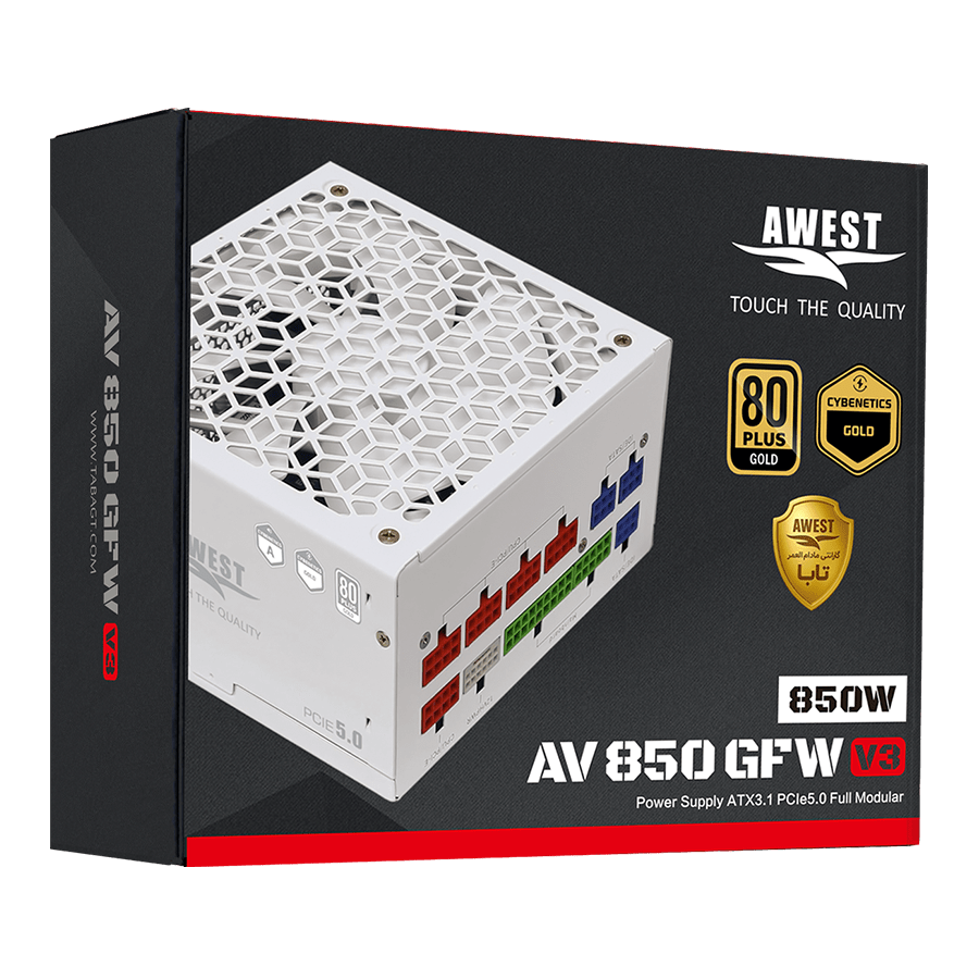 منبع تغذیه اوست AV850-GFW V3