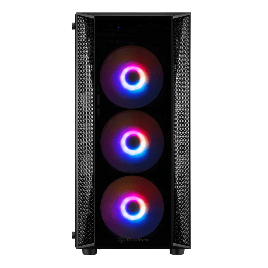 SilverStone FARA B1 Lucid Rainbow — Close-up 2