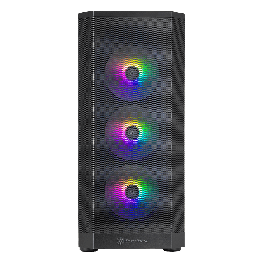 کیس گیمینگ سیلوراستون FARA 514X-BG — نمای نزدیک 2