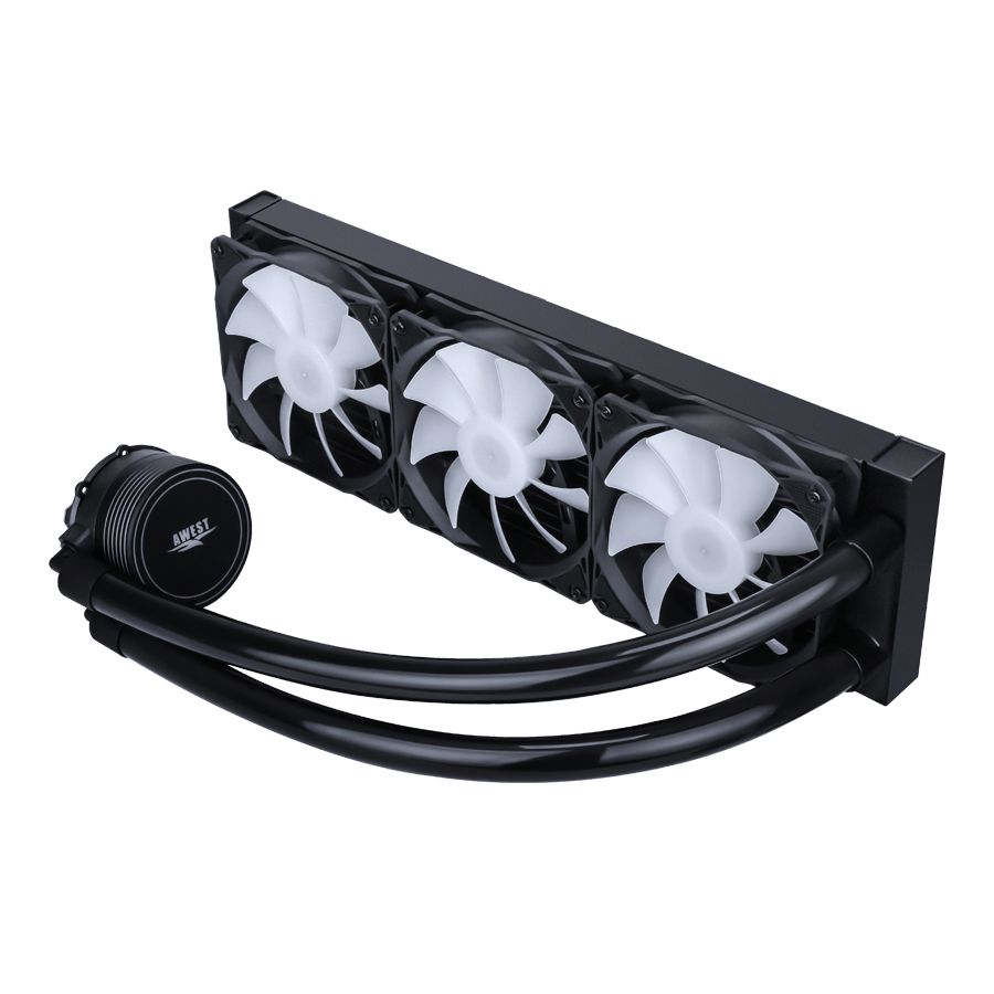 Awest Liquid Cooler GT-AV360 ARGB — Close-up 3