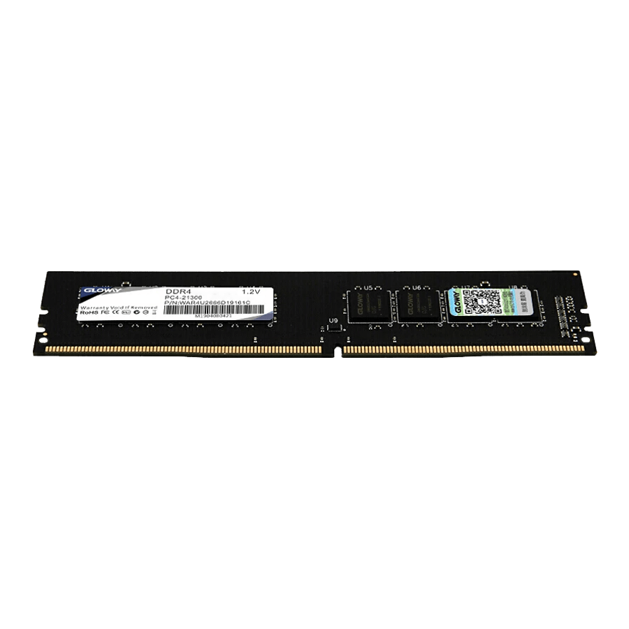 رم گلووی WAR Series 2400MHz DDR4 ظرفیت 4 گیگابایت — نمای نزدیک 2