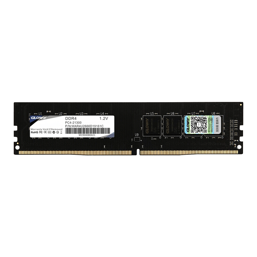 رم گلووی WAR Series 2400MHz DDR4 ظرفیت 4 گیگابایت — نمای نزدیک 3