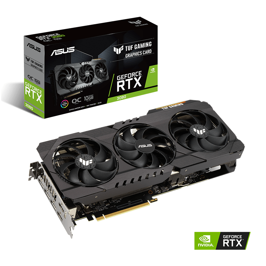 کارت گرافیک ایسوس TUF-RTX3080-O10G-GAMING — نمای نزدیک 5