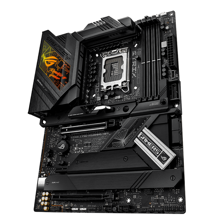 ASUS Motherboard ROG STRIX Z790-H GAMING WIFI — Close-up 2