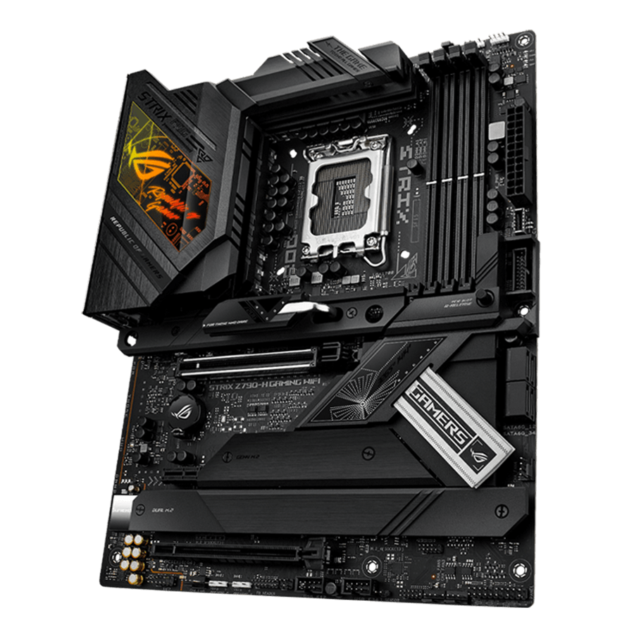 ASUS Motherboard ROG STRIX Z790-H GAMING WIFI — Close-up 3