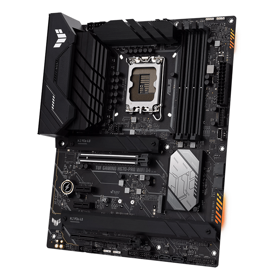 مادربرد ایسوس TUF GAMING H670-PRO WIFI D4 — نمای نزدیک 2