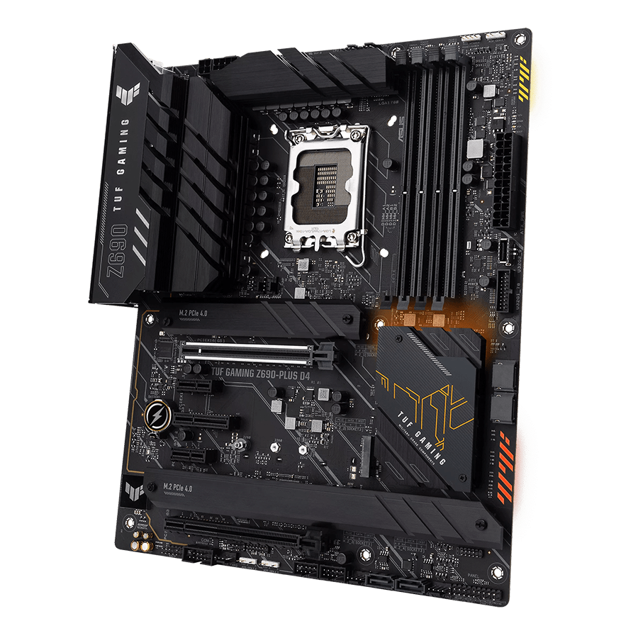 ASUS Motherboard TUF GAMING Z690-PLUS D4 — Close-up 1