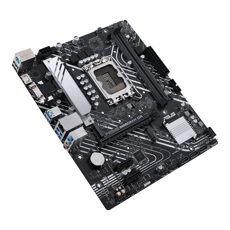 ASUS Motherboard PRIME B660M-K D4 — Close-up 3