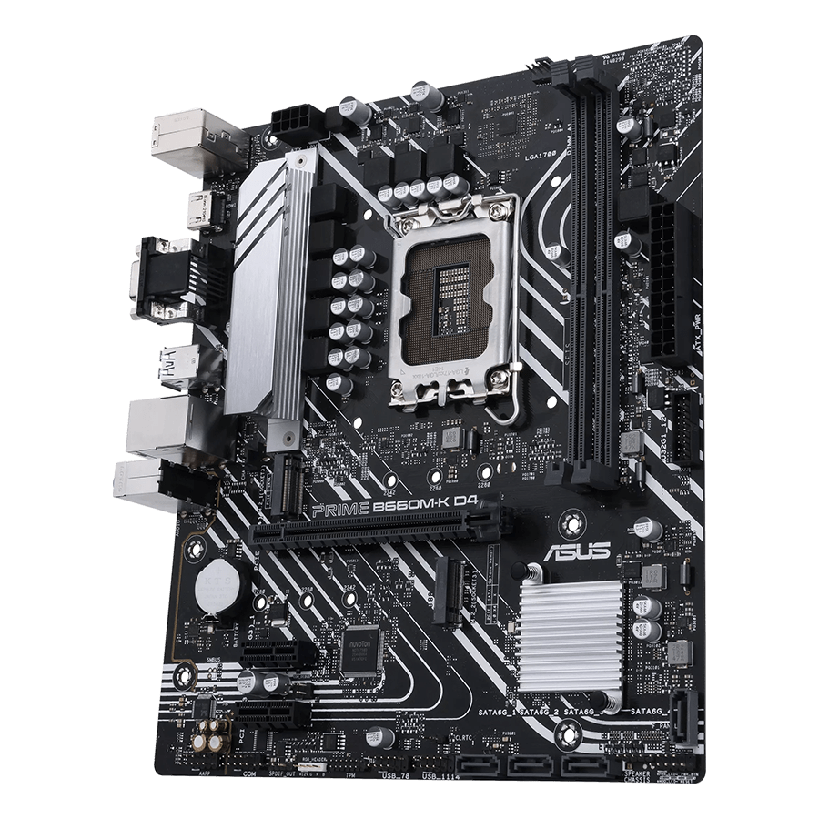 ASUS Motherboard PRIME B660M-K D4 — Close-up 4