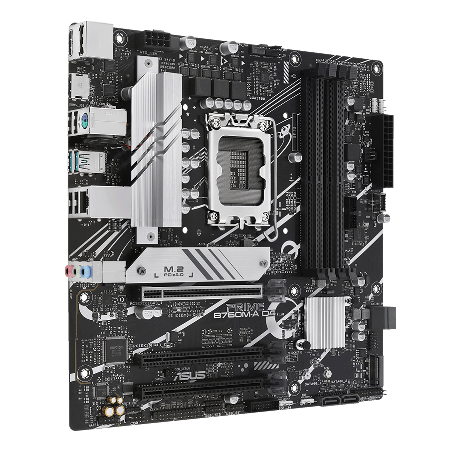 ASUS Motherboard PRIME B760M-A D4 — Close-up 1