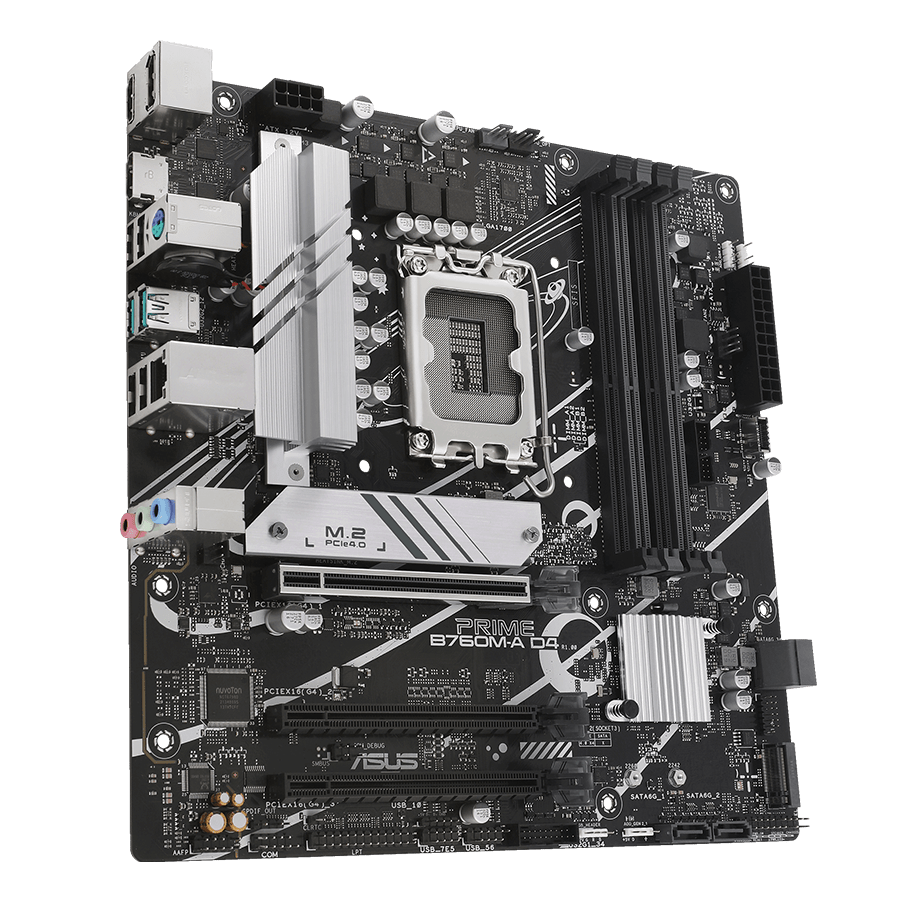 ASUS Motherboard PRIME B760M-A D4 — Close-up 2
