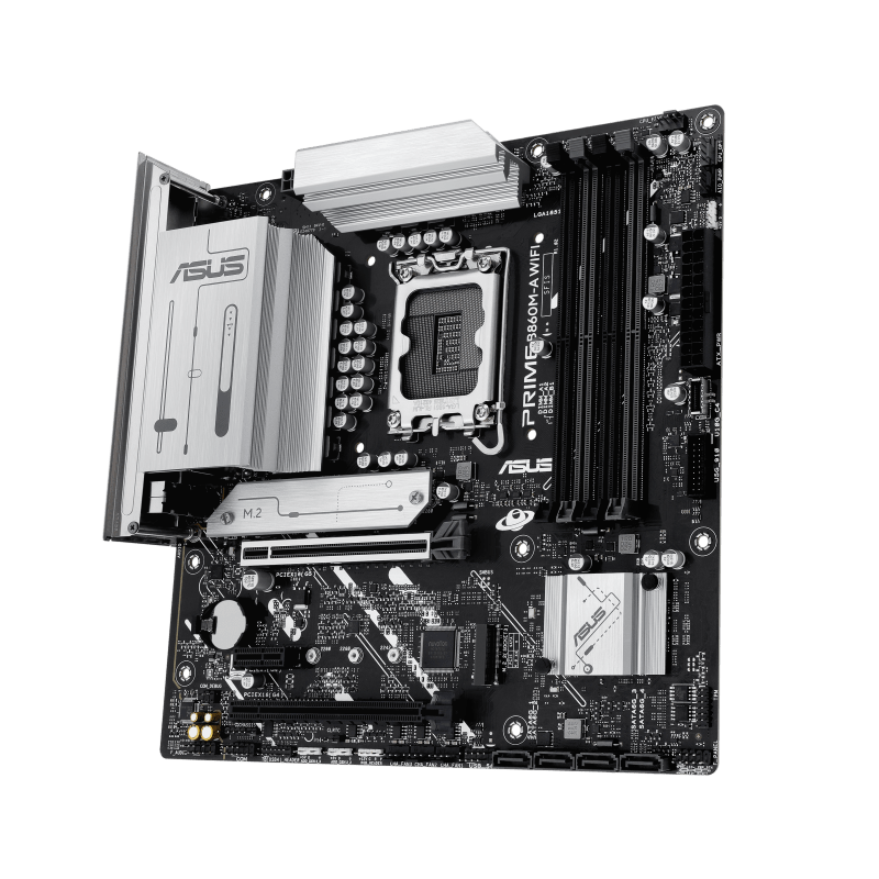 ASUS Motherboard PRIME B860M-A WIFI-CSM — Close-up 2