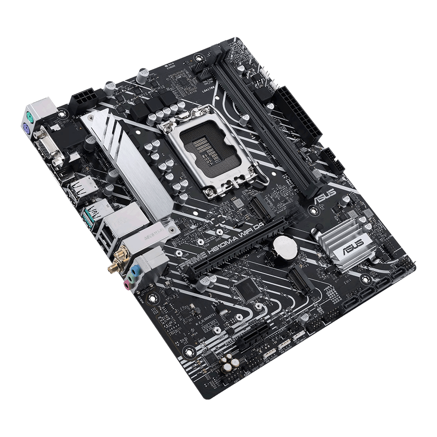 ASUS Motherboard PRIME H610M-A WIFI D4 — Close-up 3