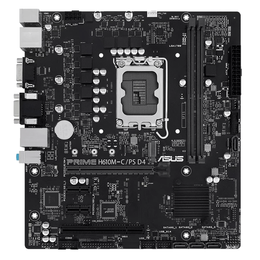 مادربرد ایسوس PRIME H610M-C/PS D4