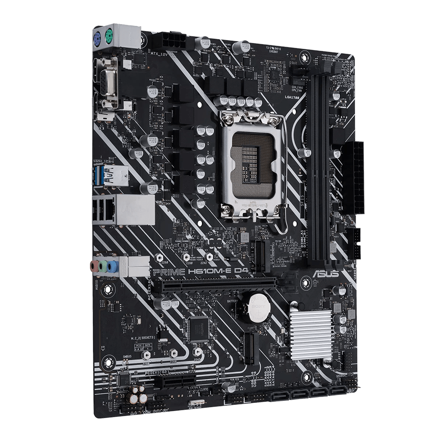 مادربرد ایسوس PRIME H610M-E D4 — نمای نزدیک 1
