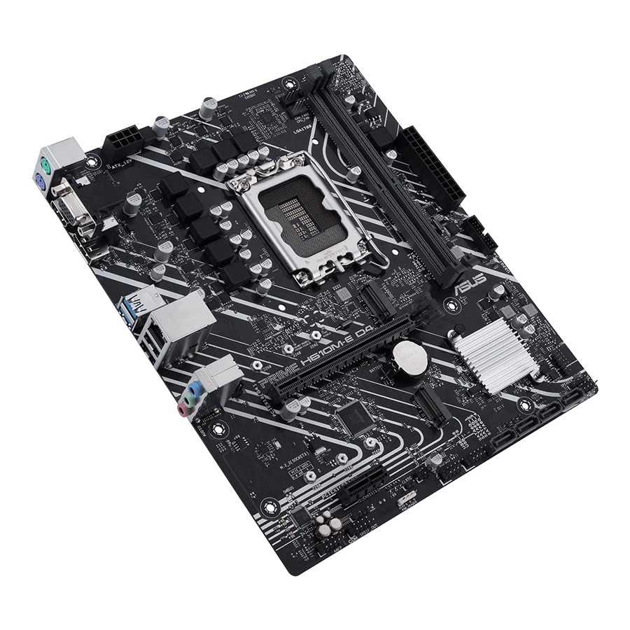 مادربرد ایسوس PRIME H610M-E D4 — نمای نزدیک 2