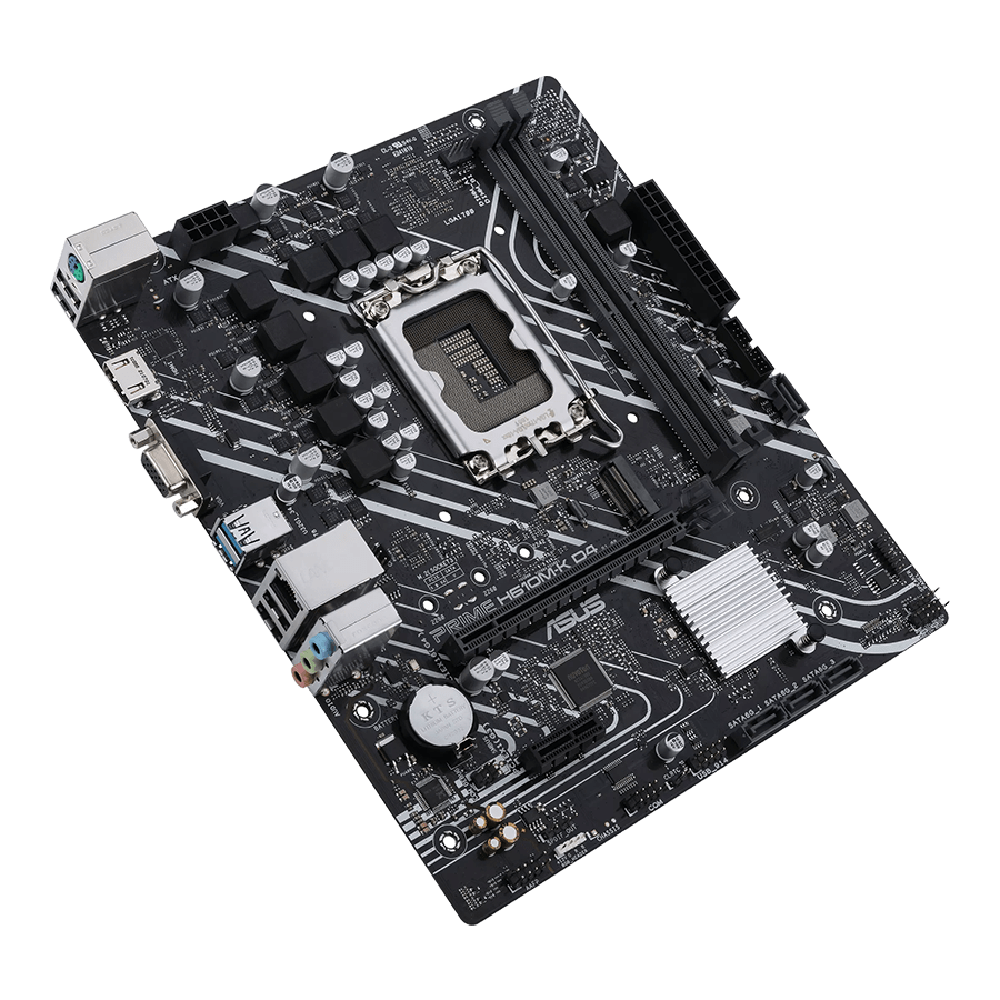 مادربرد ایسوس PRIME H610M-K D4 — نمای نزدیک 2